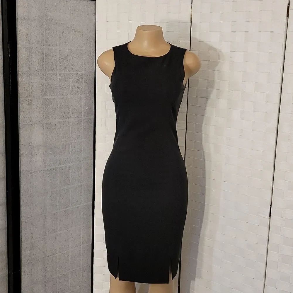TAGLAI SLEEVELESS SHEATH BODYCON DRESS - Picture 3 of 13